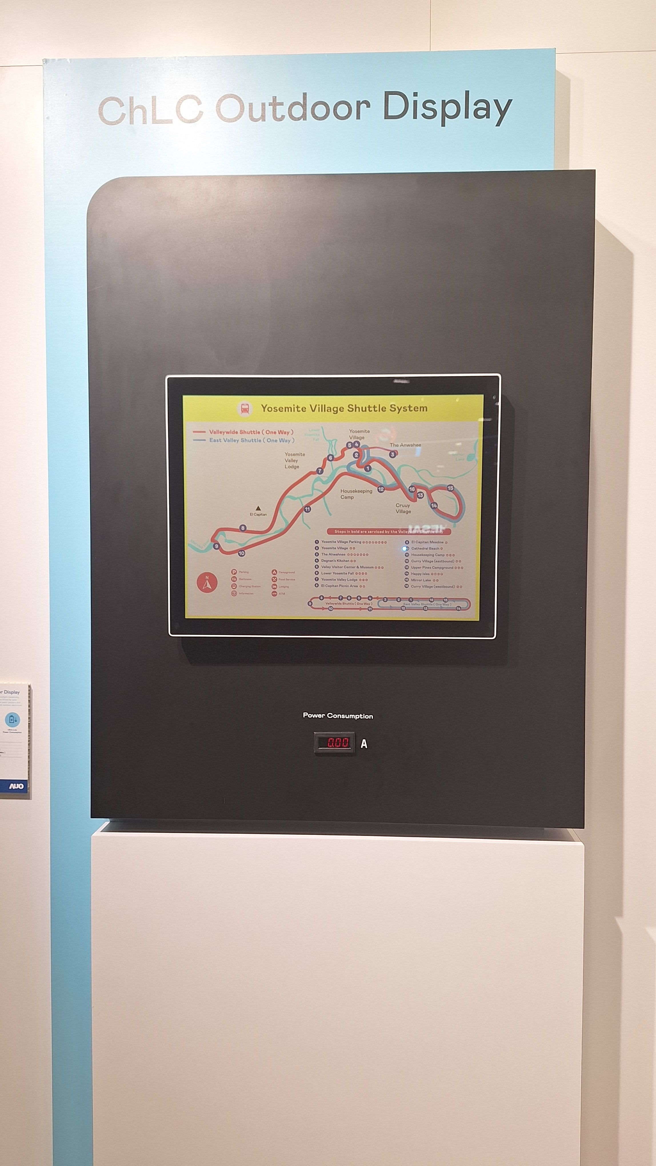 悟空体育的「胆固醇液晶超低耗能户外全彩显示器」不只环保省电，且符合户外严苛使用环境，拥有在摄氏-30度至85度下的宽温使用优势，并且强光愈强愈能呈现绝佳的色彩饱和度及显示效果，易于安装的特性将成为户外电子看板的新首选。
