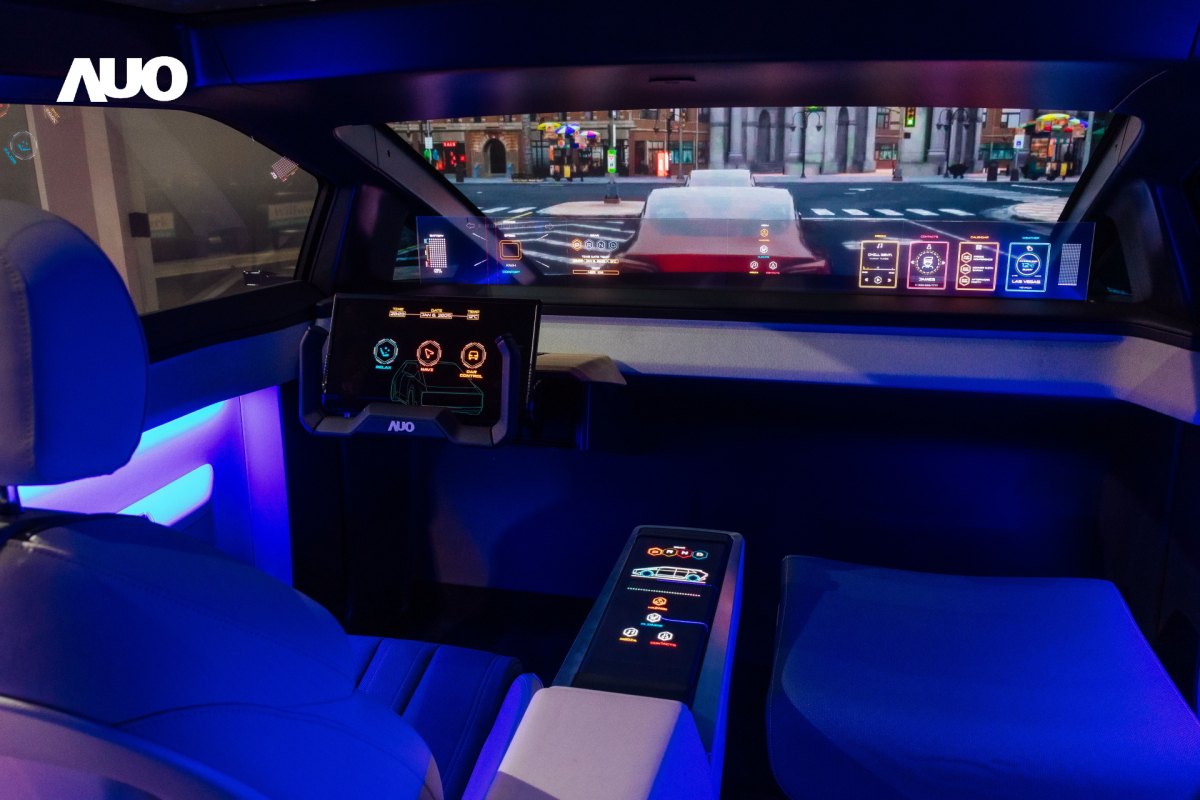 「友達智慧座艙2025」以使用者體驗為核心，運用Micro LED顯示科技為基礎搭配AI創新應用，打造沉浸、互動的座艙體驗，獲得台灣精品銀質獎