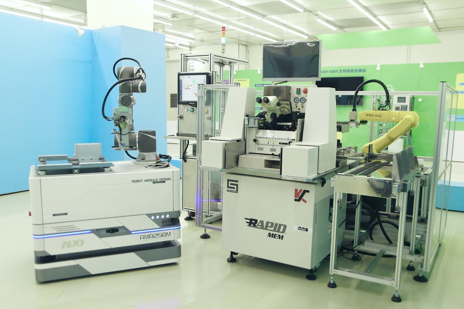 友達數位攜手半導體設備大廠K&S及夥伴樂宇精密，針對半導體封裝場域痛點，提供iAMHS一站式解決方案，創造產能提升至少10%的效益